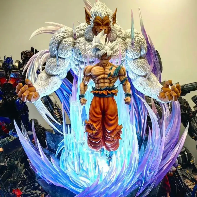 31cm Dragon Ball Great Ape King Son Goku Ultra Huge And Domineering Figurine Statue Model Game Combat Posture Ornament Action 31cm Dragon Ball Great Ape King Son Goku Ultra Huge And Domineering Figurine Statue Model Game Combat Posture Ornament Action